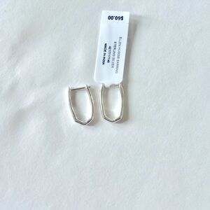 Ellen Huggie Sterling Silver Earrings